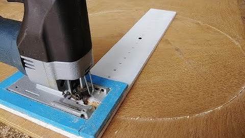 How To Cut Perfect circle Jig By Jigsaw Machine || Jigsaw Trick/Hack