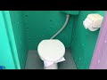 旭ハウス工業製　仮設トイレ洋式水洗式　目隠し付　ハウス・トイレ屋ドットコム