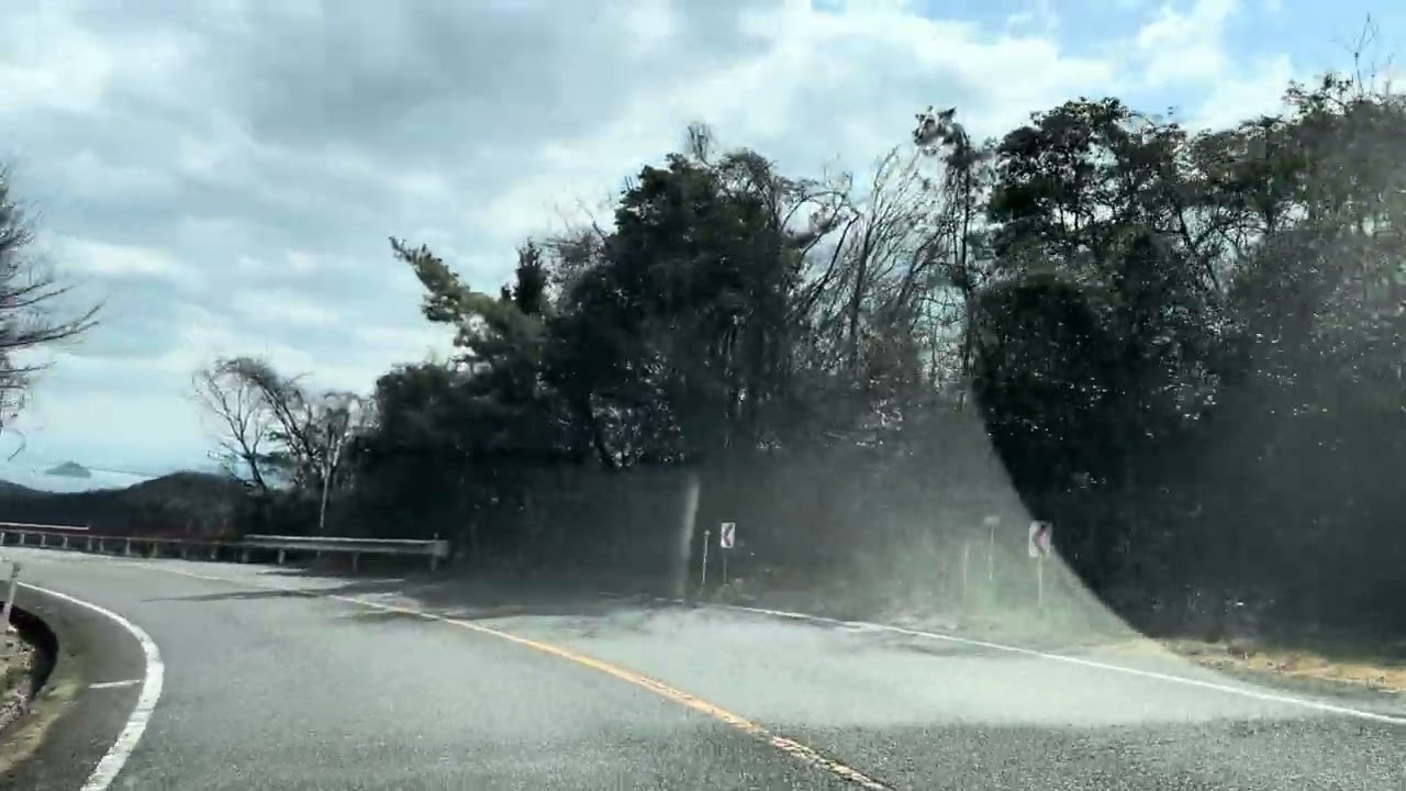 鷲羽山スカイライン（倉敷市広江側〜）