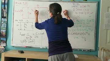 RL circuit, step response. Example 1.