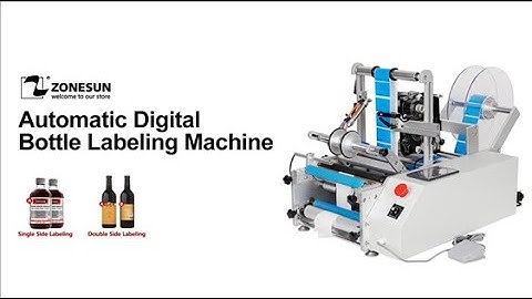 How To Use Automatic Round Bottle Labeling Machine