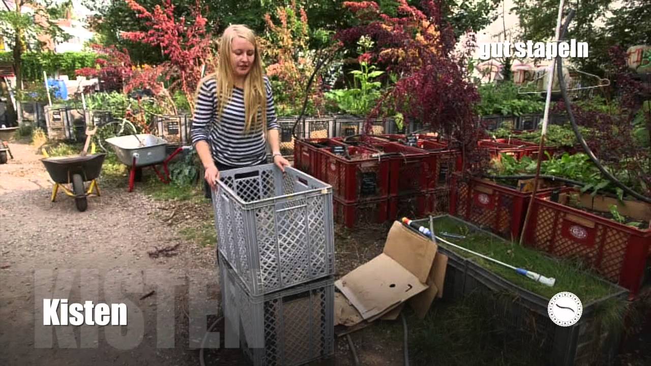 Bodenschutz Urban - Wie baue ich ein Hochbeet zum Urban Farming?