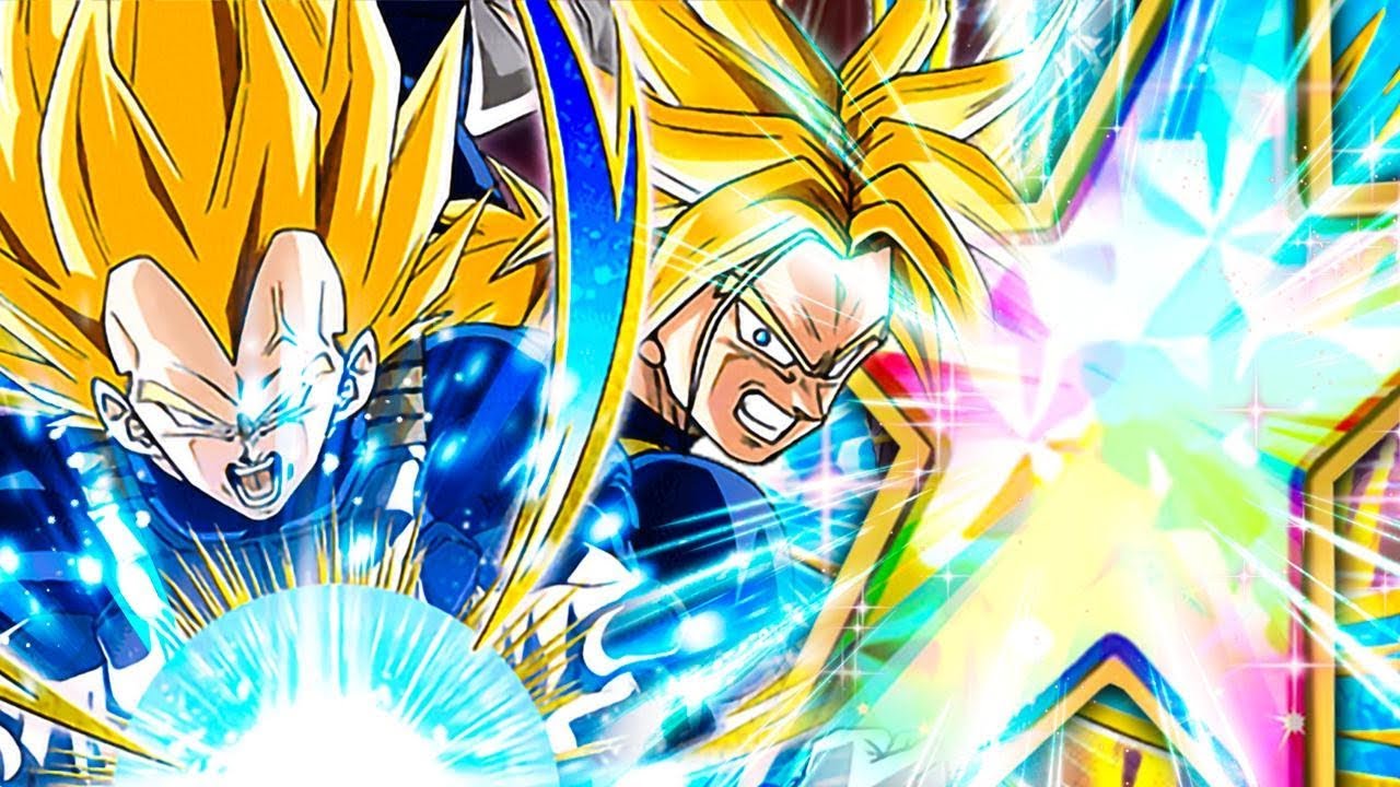 EZA COMING SOON? 100 RAINBOW STAR SUPER VEGETA & SUPER TRUNKS! (DBZ