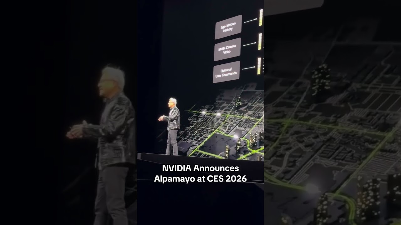 NVIDIA Announces Alpamayo at #ces2026