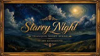 Framed Night Sky Wallpaper for Smart TV 🌌 | 2 Hour Silent Ambient Screensaver screenshot 2