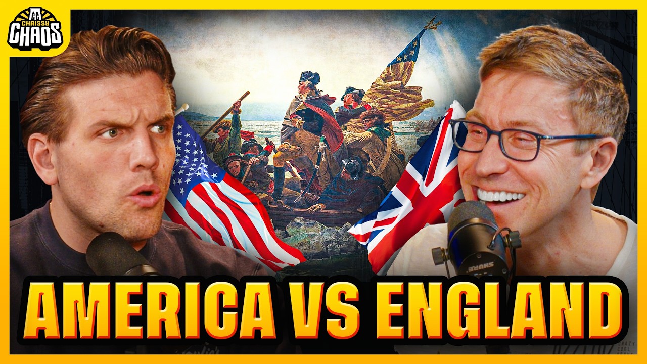 America VS England w/ Russell Howard | Chris Distefano is Chrissy Chaos ...