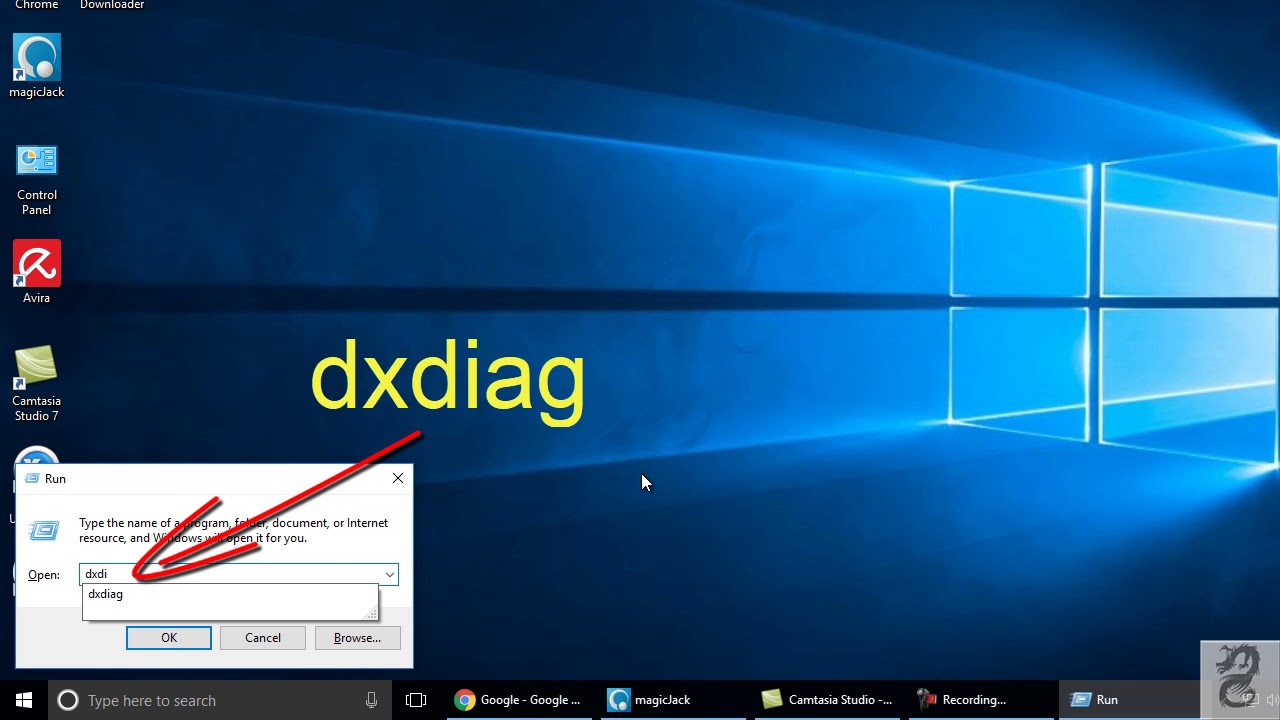 How to check the version of directx in windows 10 - YouTube