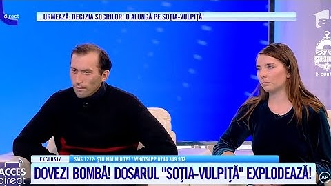 Potop de dezvăluiri despre soţia-vulpiţă, după ce a acuzat că a fost abuzată