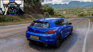 415HP Volkswagen Scirocco - Forza Horizon 5 | Simagic Alpha Ultimate gameplay screenshot 2
