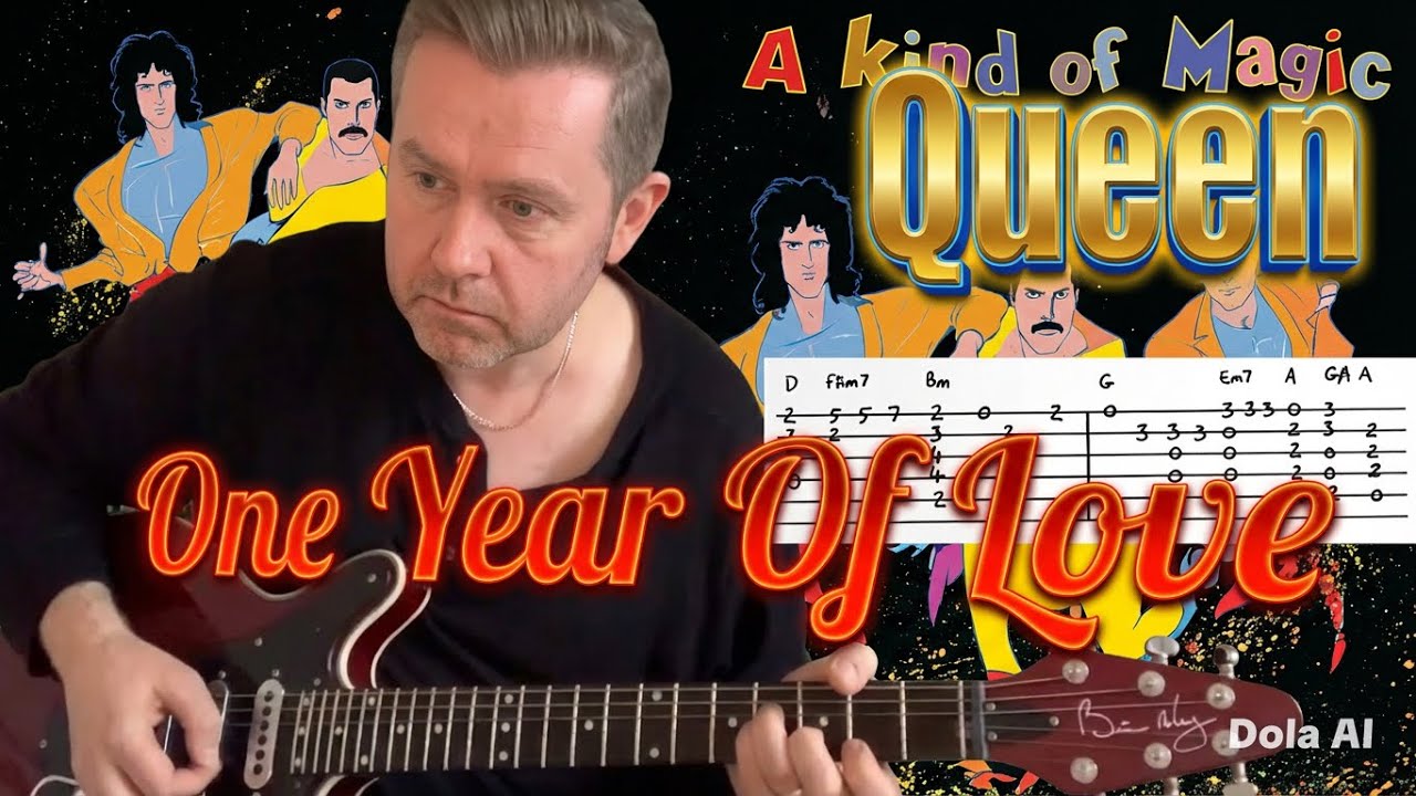 Queen One Year Of Love Fingerstyle Guitar Tab Dedicated To My Wife On