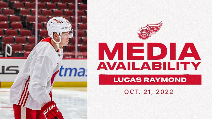 Lucas Raymond ahead of Friday's matchup in Chicago