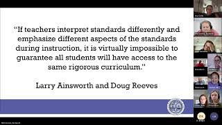 Overview of AOR 4.1 for Middle Level, Grades 5-9, Part 1