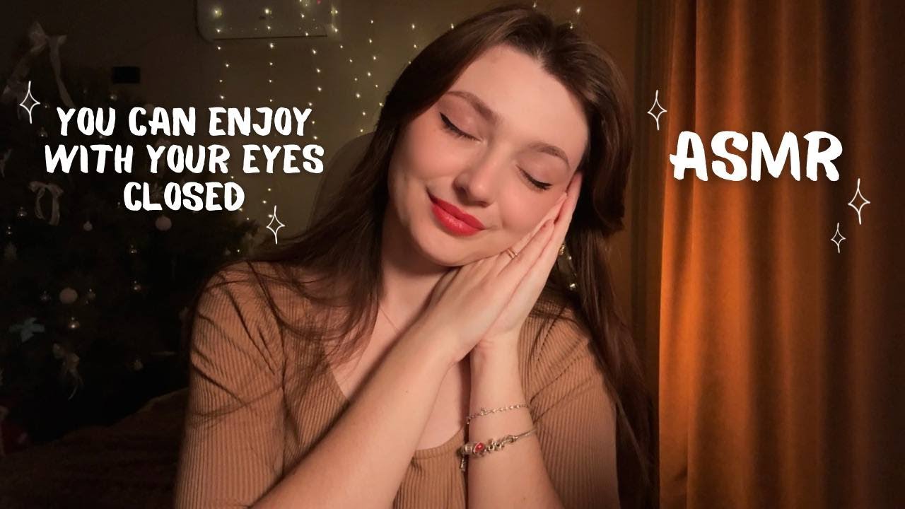 ASMR you can enjoy with your eyes closed 😴🧸