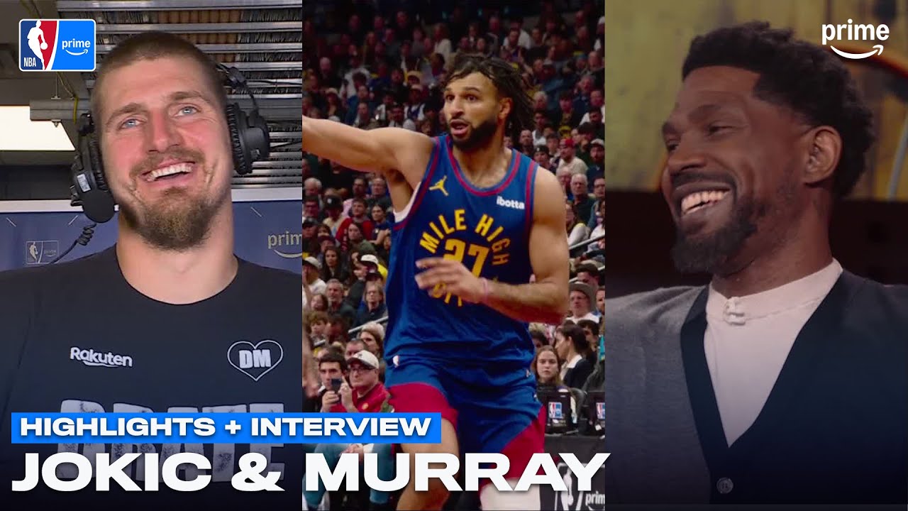 Jokić and Murray COULDN’T MISS vs. Warriors + Exclusive Jokić Interview | NBA on Prime