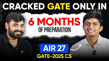 Proven Strategy To Crack GATE In 6 Months | GATE 2025 Success Story | Shikhar With Ankit Doyla Sir