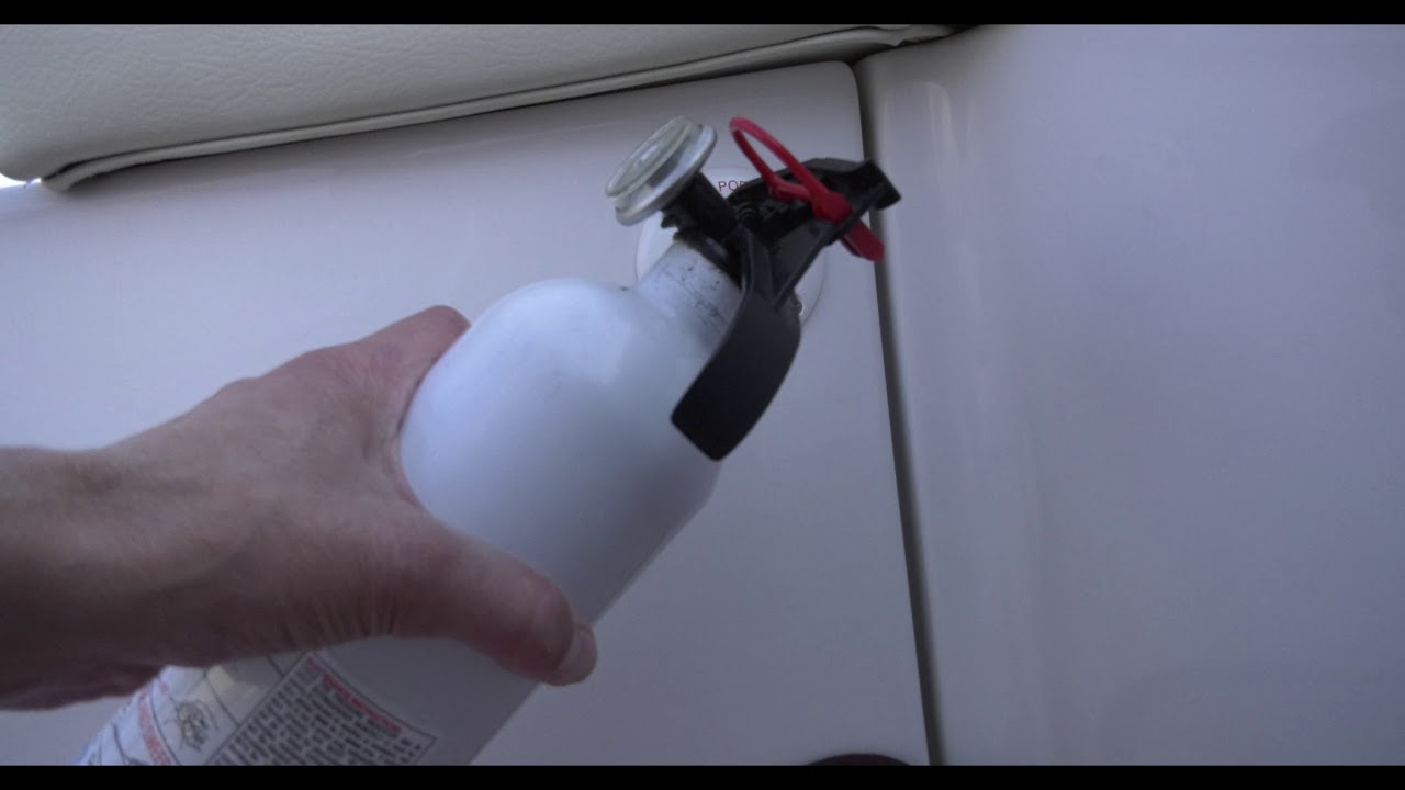 Small boat engine compartment fire port YouTube