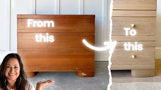 BEAUTIFUL Modern Chest Transformation | Thrifted Furniture Flip