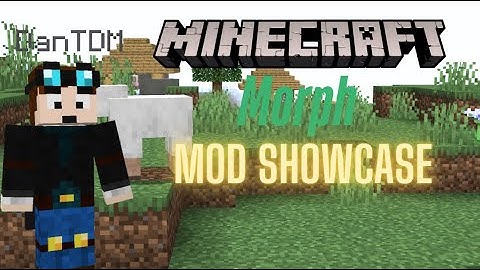 Best Morph Mod Ever! (Minecraft mod showcase)