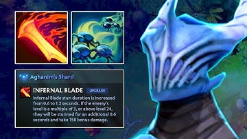 Insane Hitter - Geminate Attack + Infernal Blade | Dota Ability Draft