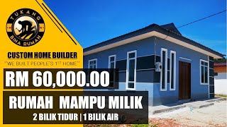 RUMAH MAMPU MILIK 2 BILIK 1 BILIK AIR