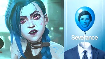 putting the Arcane intro music on the Severance Season 2 intro cause people found it funny last time