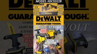 DEWALT 12 Volt Xtreme Series, Sub Compact Reciprocating Saw #DCS312B
