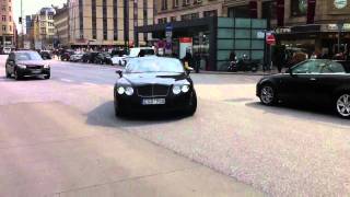 Nice Bentley Combo GT Speed + GTC in Hamburg
