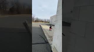 Ollie into loading dock area