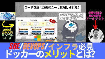 【Docker無料コース#3】ドッカーのメリットとは？ #docker #ドッカー #コンテナ