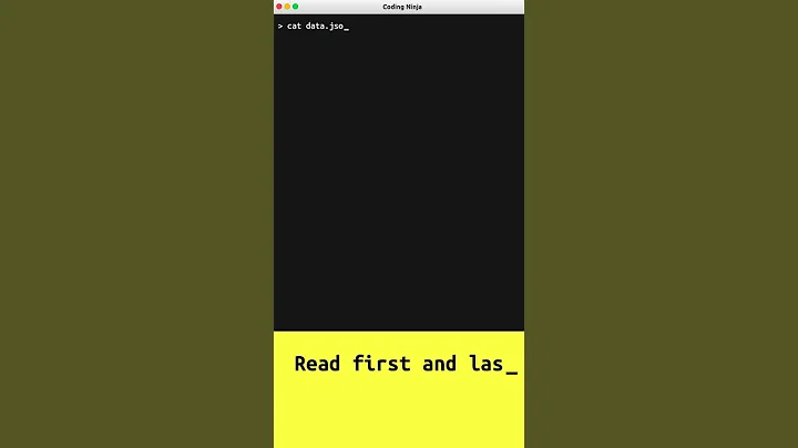JSON in command line with jq