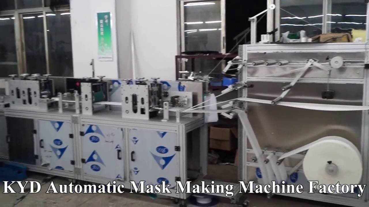 Fully Automatic Inside Ear Loop Surgical Mask Making Machine