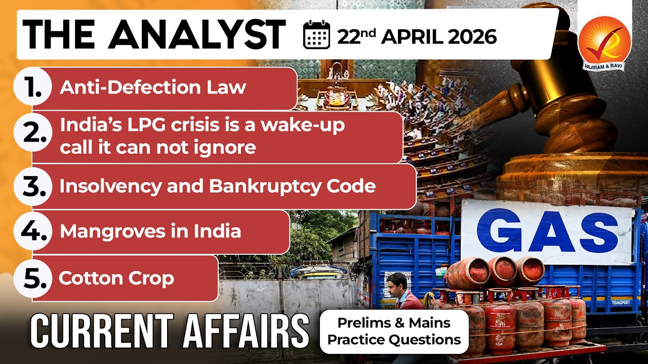 Current Affairs Today 22 April 2026 I UPSC Daily Current Affairs I The ...