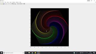 Rainbow Benzene in MATLAB