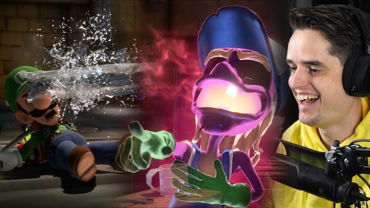 Spookconcierge spuit mij nat in Luigi's Mansion 3 #5