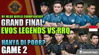 EVOS vs RRQ • Game 2 BO7 Grand Final | M1 Playoffs