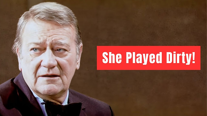 Before He Died, John Wayne Revealed His 5 Most Hated People