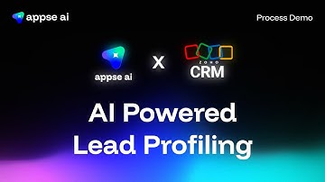 Automating Lead Profiling in Zoho CRM with OpenAI | appse ai Demo