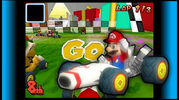 [MKDS CT] Room01 from Mario Kart Real Ds Demo/ First Person view