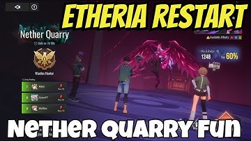 Etheria Restart - Crafted My Shell/Nether Quarry Run