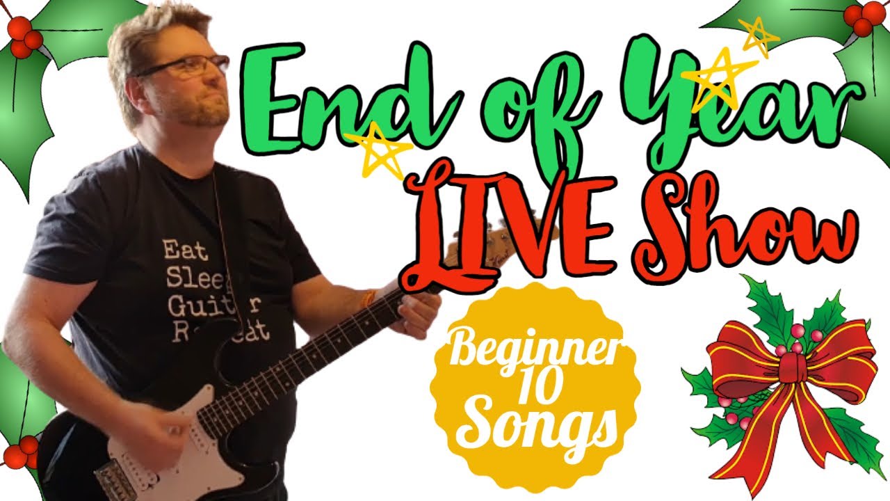 End of Year Live Show 2022 (Guitar Beginner) - YouTube