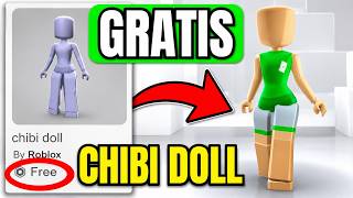 NUEVO AVATAR CHIBI DOLL GRATIS EN ROBLOX 2026 0 ROBUX TUTORIAL
