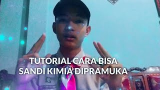 TUTORIAL SANDI KIMIA PRAMUKA BAGI PEMULA WAJIB NONTON