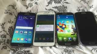 Boot Test Galaxy S6 Vs S5 Vs S4 Vs S3