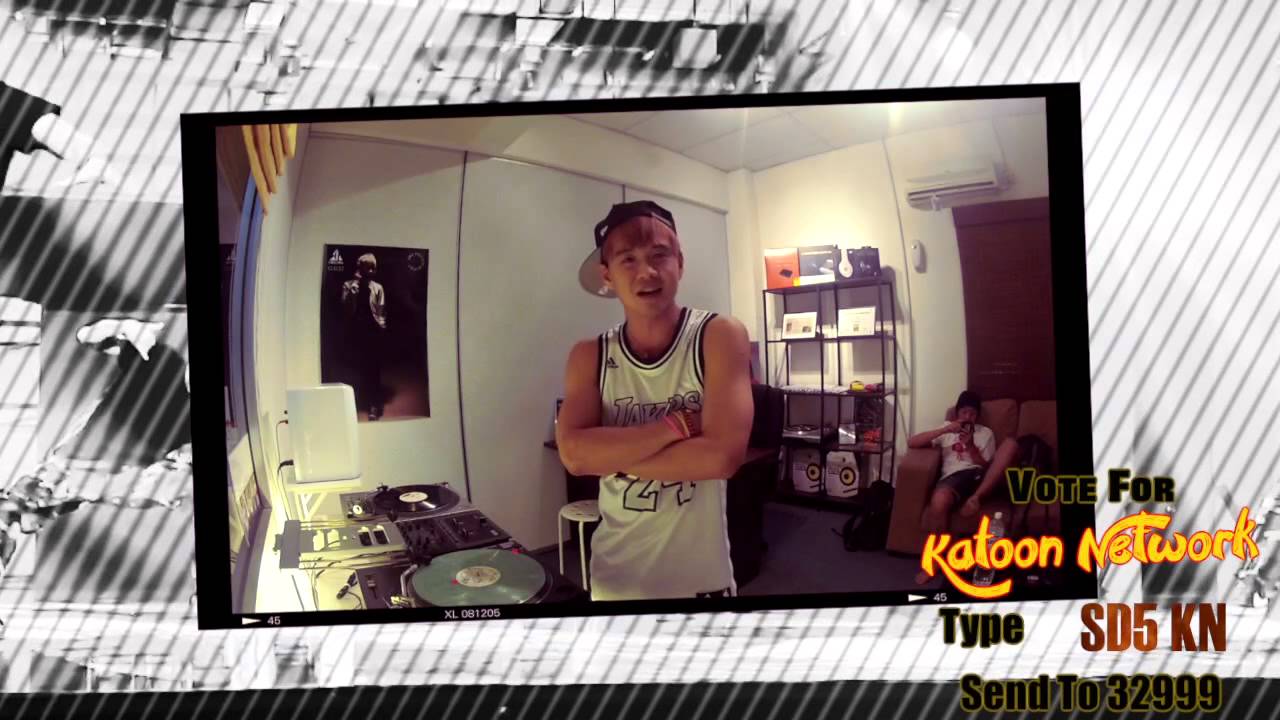 DJ XII aka Bboy OneDay Shoutout To Katoon Network for Showdown 2013 Final