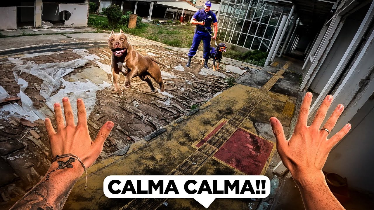 INVADIMOS UMA FÁBRICA DE CERVEJA ABANDONADA E FOMOS ATACADOS POR PIT BUL…