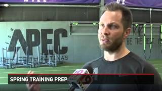 MLB players prep for Spring Training
