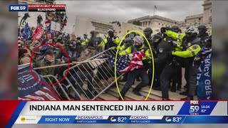 Details Indiana man sentenced for assaulting police during Jan. 6 Capitol riot News