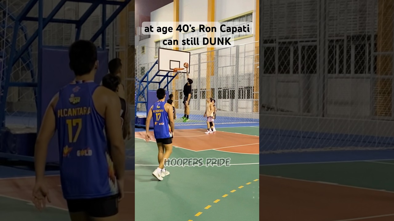 Ron Capati can still Dunk at age of 40’s 