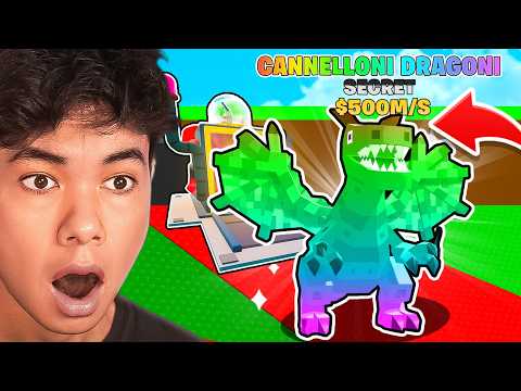 I Got the BEST Brainrot in the ENTIRE GAME.. (RAINBOW Dragoni Cannoli)