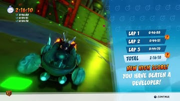 CTR Nitro Fuelled Developer Time Trials (N Gin Labs)